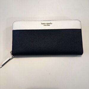 Kate Spade Black and White Wallet